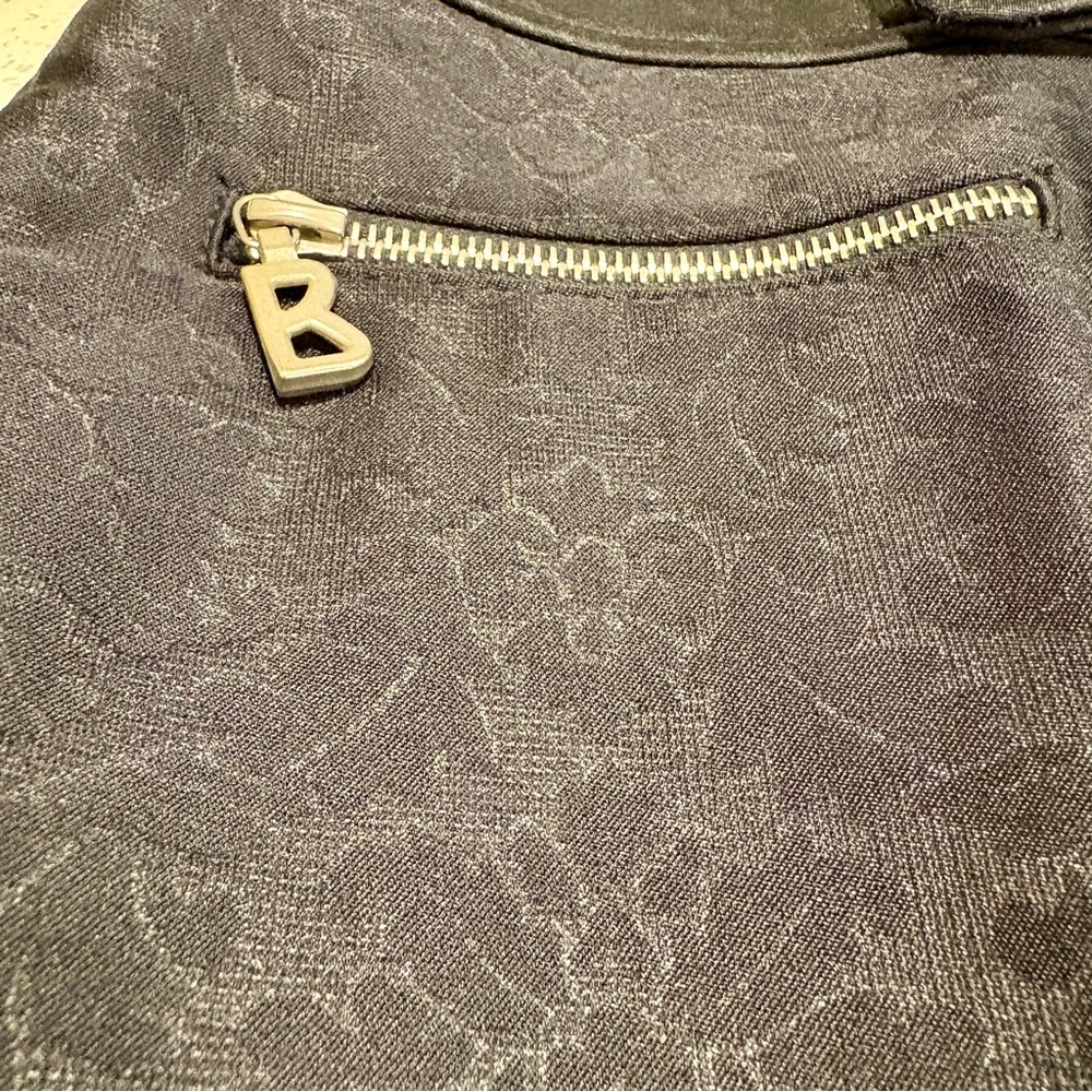 Bogner Wool Blend Black Jacquard Stirrup Ski Pant Size 14 - Picture 3 of 9